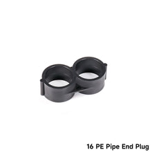 Load image into Gallery viewer, DN16 DN20 Barbed Pipe Connector 1/2" 3/4" Male Thread Tee Elbow Straight End Plug Garden Drip Irrigation Hose Adapter
