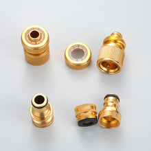 Load image into Gallery viewer, 2/6 PCS EU Standard Hose Fitting Kits 1/2" &amp; 3/4" Faucet Fittings with 13-16mm Garden Pipe Quick Couplings
