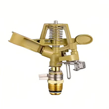 Load image into Gallery viewer, 1PC Metal Pulsating Sprinkler 1/2" 3/4" 360 Degree Rocker Arm Rotating Lawn Sprinkler for Garden Irrigation
