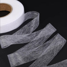 Load image into Gallery viewer, Self Adhesive Iron On Hem Tape Double Sided Hot Melt Tape DIY Jean Clothes Length Shorten Sewing Accessory for Hat Garment
