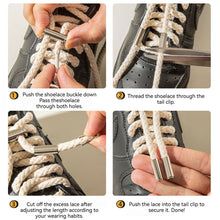 Load image into Gallery viewer, 1 Pair Metal Capsule Shoelace Buckle Connector Quick Tie Lazy Shoelace Accessories for Sneakers Shoes
