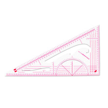 Load image into Gallery viewer, Flexible French Curve Ruler Clear Metric Tailoring Template for Dressmaking Pattern Drafting DIY Sewing Projects
