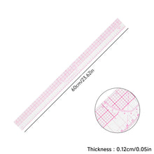 Load image into Gallery viewer, Flexible French Curve Ruler Clear Metric Tailoring Template for Dressmaking Pattern Drafting DIY Sewing Projects
