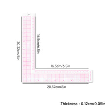 Load image into Gallery viewer, Flexible French Curve Ruler Clear Metric Tailoring Template for Dressmaking Pattern Drafting DIY Sewing Projects
