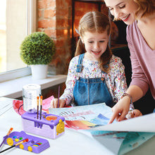 Load image into Gallery viewer, Automatic Water Circulation Paint Brush Cleaner with Paint Tray Drain Button Multifunctional Rinse Cup for Watercolor Oil Painting Kids Art Supplies
