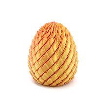Load image into Gallery viewer, 3D Printed Articulated Dragon Egg Flexible Fidget Toy Gradient Dragon Model Desktop Decor Stress Relief Surprise Gift for Kids Adults
