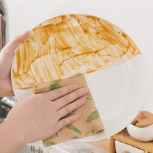 Load image into Gallery viewer, 50Pcs/Roll Vintage Disposable Kitchen Towels Thick Absorbent Dry Wet Dual Use Hand Towel Degreasing Retro Pattern Dish Duster Cloth

