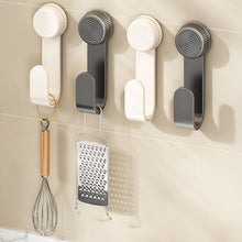 Load image into Gallery viewer, Adjustable Suction Cup No Drill Rotating Wall Mount Pot Lid Rack Multifunctional Kitchen Organizer Storage Rack
