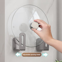 Load image into Gallery viewer, 1 Pair Wall Mounted Multifunctional Storage Rack Pot Lid Cutting Board Sponge Organizer For Kitchen Bathroom
