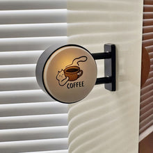 Load image into Gallery viewer, Mini Luminous Lightbox Fridge Magnet Retro Coffee Style Magnetic Home Decoration Creative Home Ornament Gift
