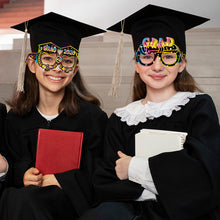 Load image into Gallery viewer, 8Pcs/Set 2026 Black Gold Pink Glitter Paperboard Glasses Graduation Birthday Party Photo Prop Party Decoration Supplies

