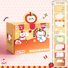 Load image into Gallery viewer, Cartoon Puppy Kitten Pull Out Sticky Notes Full Adhesive Marking Notepad Memo Stickers For Students Stationery Sullpies Gift
