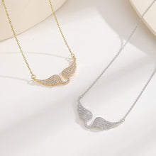 Load image into Gallery viewer, Fashion Angel Wing Pendant Necklace Titanium Steel Clavicle Chain Elegant Jewelry Accessories For Women Daily Wedding Party Decoration
