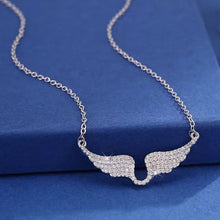 Load image into Gallery viewer, Fashion Angel Wing Pendant Necklace Titanium Steel Clavicle Chain Elegant Jewelry Accessories For Women Daily Wedding Party Decoration
