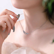 Load image into Gallery viewer, Fashion Angel Wing Pendant Necklace Titanium Steel Clavicle Chain Elegant Jewelry Accessories For Women Daily Wedding Party Decoration
