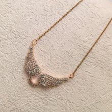 Load image into Gallery viewer, Fashion Angel Wing Pendant Necklace Titanium Steel Clavicle Chain Elegant Jewelry Accessories For Women Daily Wedding Party Decoration
