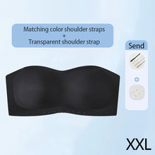 Load image into Gallery viewer, Wireless Strapless Bra For Women Anti Slip Seamless Small Bust Gathered Back Smoothing Invisible Thin Summer Daily Underwear

