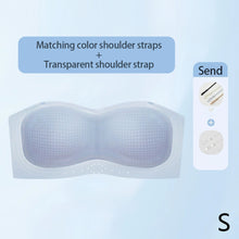 Load image into Gallery viewer, Wireless Strapless Bra For Women Anti Slip Seamless Small Bust Gathered Back Smoothing Invisible Thin Summer Daily Underwear
