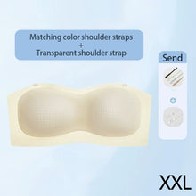Load image into Gallery viewer, Wireless Strapless Bra For Women Anti Slip Seamless Small Bust Gathered Back Smoothing Invisible Thin Summer Daily Underwear
