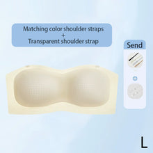 Load image into Gallery viewer, Wireless Strapless Bra For Women Anti Slip Seamless Small Bust Gathered Back Smoothing Invisible Thin Summer Daily Underwear
