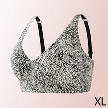 Load image into Gallery viewer, Leopard zebra Print Wireless Bra For Women Jelly Support Gathered Seamless Breathable Comfortable Invisible Daily Underwear
