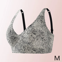 Load image into Gallery viewer, Leopard zebra Print Wireless Bra For Women Jelly Support Gathered Seamless Breathable Comfortable Invisible Daily Underwear

