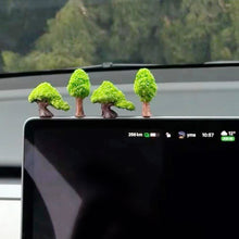 Load image into Gallery viewer, Mini Money Tree Car Interior Decorations Center Console Car Mounted Green Plant Accessories For Car Home Decoration
