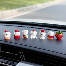 Load image into Gallery viewer, Cute Strawberry Dog Cartoon Anime Figure Toys Car Interior Ornament Gift Center Console Decoration Car Accessories
