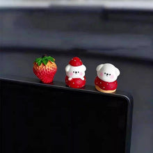 Load image into Gallery viewer, Cute Strawberry Dog Cartoon Anime Figure Toys Car Interior Ornament Gift Center Console Decoration Car Accessories
