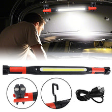 Load image into Gallery viewer, Magnetic Rechargeable Super Bright LED Work Light 4 Lighting Modes Auto Repair Light Magnetic Car Work Lights Free Adjustment Inspection Light
