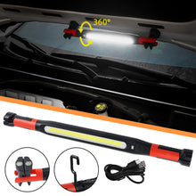 Load image into Gallery viewer, Magnetic Rechargeable Super Bright LED Work Light 4 Lighting Modes Auto Repair Light Magnetic Car Work Lights Free Adjustment Inspection Light
