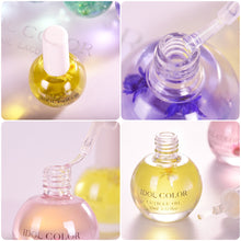 Load image into Gallery viewer, 8 Flowers Nail Nutrition Oil Moisturizing Dried Nutrient Nail Cuticle Oil Nails Care Repair Damaged Liquid Nail Art Design Tool

