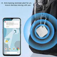 Load image into Gallery viewer, Square Bluetooth Tracker Google Find My Android Locator Remote Item Finder and Tracker for Pet Family Key-S21
