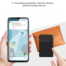 Load image into Gallery viewer, Ultra-Thin Card Tracker Global GPS Locator for Android Works with Google Find Hub Anti-Lost Finder for ID Wallet Keys Luggage -S22
