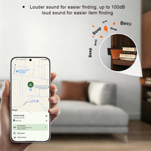 Load image into Gallery viewer, Ultra-Thin Card Tracker Global GPS Locator for Android Works with Google Find Hub Anti-Lost Finder for ID Wallet Keys Luggage -S22
