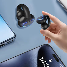 Load image into Gallery viewer, 1PC Bluetooth Headset Ring-Type Ear-Clamping Design Open-Ear Long Battery Life for Business Sports-GD30
