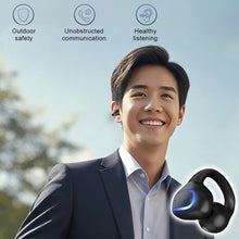Load image into Gallery viewer, 1PC Bluetooth Headset Ring-Type Ear-Clamping Design Open-Ear Long Battery Life for Business Sports-GD30
