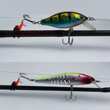 Load image into Gallery viewer, 10PCS Hook Keeper for Fishing Rod with Silicone Ring Plastic Lure Hook Fixer Portable Fishing Accessory
