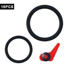 Load image into Gallery viewer, 10PCS Hook Keeper for Fishing Rod with Silicone Ring Plastic Lure Hook Fixer Portable Fishing Accessory
