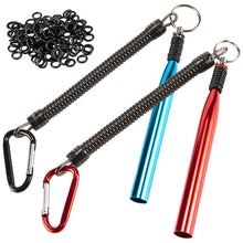 Load image into Gallery viewer, Aluminum Alloy Bait Binding Stick Wacky Rig Soft Bait Holder Fishing Tackle Accessory
