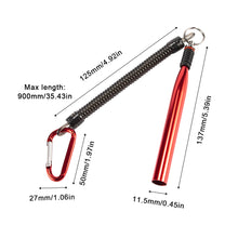 Load image into Gallery viewer, Aluminum Alloy Bait Binding Stick Wacky Rig Soft Bait Holder Fishing Tackle Accessory
