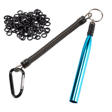 Load image into Gallery viewer, Aluminum Alloy Bait Binding Stick Wacky Rig Soft Bait Holder Fishing Tackle Accessory
