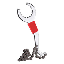 Load image into Gallery viewer, 3-in-1 Bicycle Integrated Bottom Bracket Wrench Cassette Lockring Fixing Wrench Derailleur Hanger Alignment Wrench Bicycle Repair Tools
