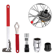 Load image into Gallery viewer, 3-in-1 Bicycle Integrated Bottom Bracket Wrench Cassette Lockring Fixing Wrench Derailleur Hanger Alignment Wrench Bicycle Repair Tools
