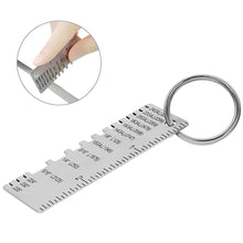 Load image into Gallery viewer, Weld Inspection Gauge High Precision Thickness Gauge Stainless Steel Welding Gauge Factory and Industrial Inspection Tool
