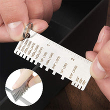 Load image into Gallery viewer, Weld Inspection Gauge High Precision Thickness Gauge Stainless Steel Welding Gauge Factory and Industrial Inspection Tool
