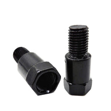 Load image into Gallery viewer, M10 10mm Clockwise Motorcycle Mirror Adapter Metal Heighten Rearview Bolt Screw Thread Conversion Motorbike Mirror Bolt Screws
