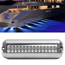 Load image into Gallery viewer, 60W 42LED Marine Boat Light Waterproof Underwater Courtesy Light Sailboats Pontoon Transom Light Stair Deck Side Light
