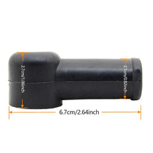 Load image into Gallery viewer, Universal Rubber Car Battery Positive Negative Positive Negative Terminal Covers Top Post Cap Protection Insulate Case Battery Wire Connectors Caps
