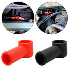 Load image into Gallery viewer, Universal Rubber Car Battery Positive Negative Positive Negative Terminal Covers Top Post Cap Protection Insulate Case Battery Wire Connectors Caps
